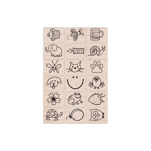 Fun Stuff Woodblock Ink 'n' Stamp