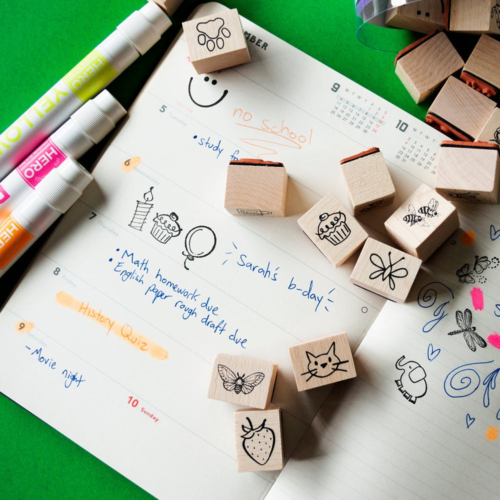 Fun Stuff Woodblock Ink 'n' Stamp