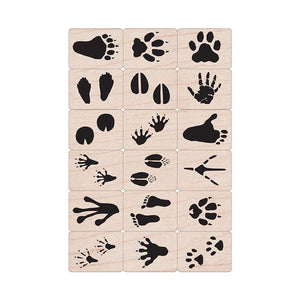Animal Prints Woodblock Ink 'n' Stamp