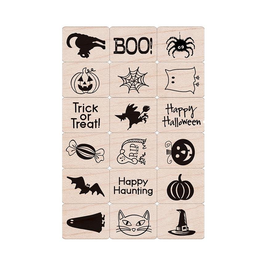 Halloween Woodblock Ink 'n' Stamp