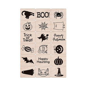 Halloween Woodblock Ink 'n' Stamp