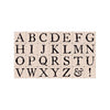 Legacy Letters Woodblock Stamp