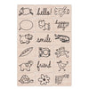 Happy Animals Woodblock Ink 'n' Stamp
