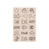 Monster Woodblock Ink 'n' Stamp