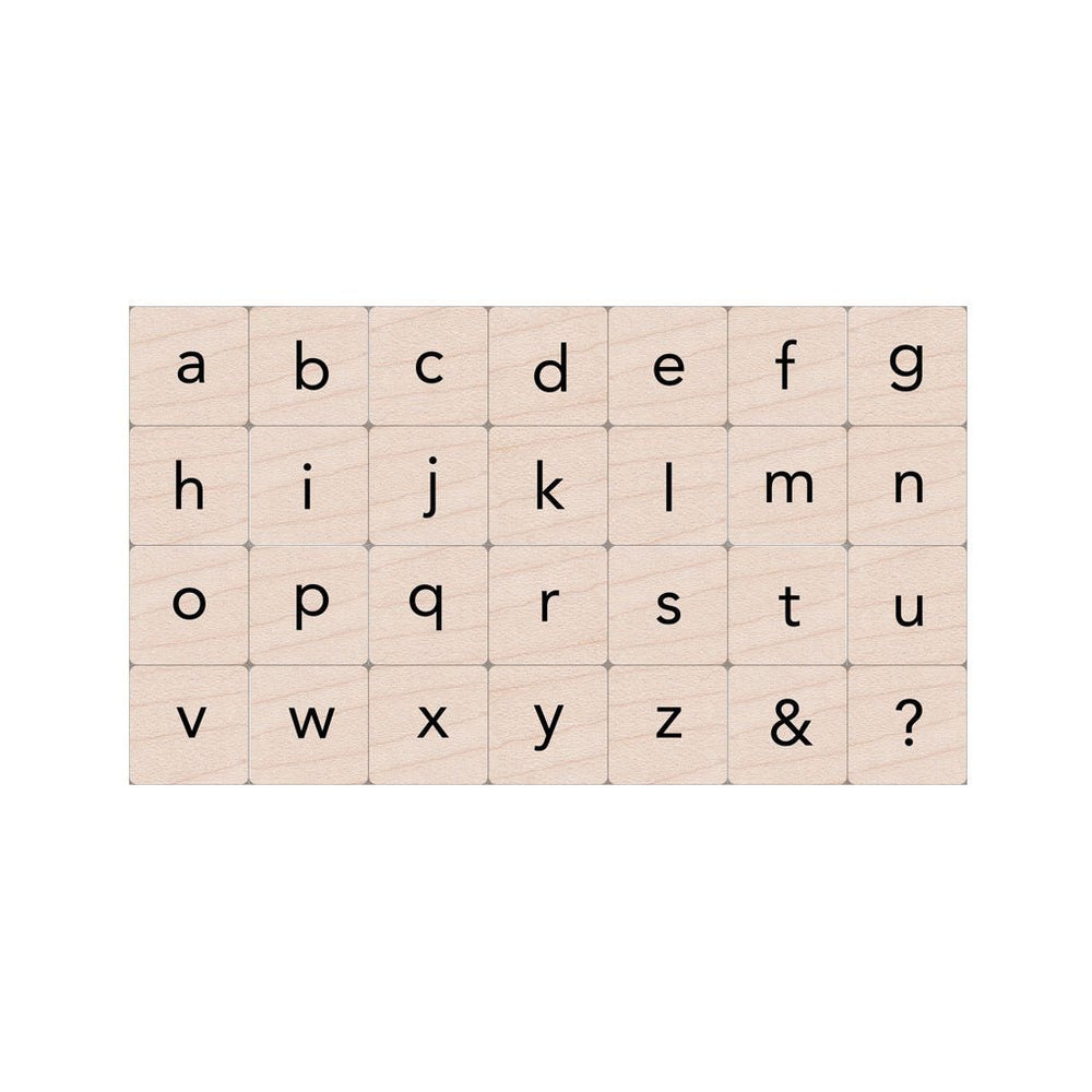 Essential Letters Woodblock Ink 'n' Stamp