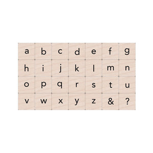 Essential Letters Woodblock Ink 'n' Stamp