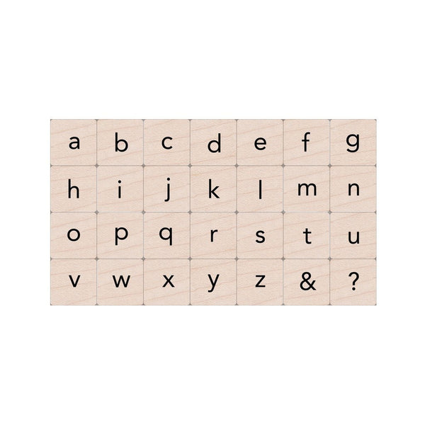 Essential Letters Woodblock Ink 'n' Stamp