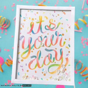 It's Your Day Confetti Layering Stencils of the Month - March 2025