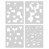 Stacked Houses Layering Stencils of the Month - June 2024