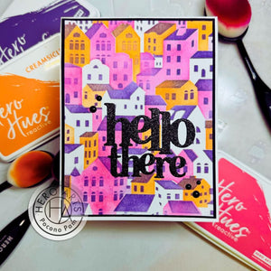 Stacked Houses Layering Stencils of the Month - June 2024