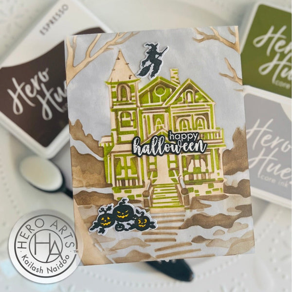 Haunted House Layering Stencils of the Month - September 2024