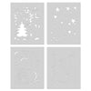 Christmas Tree Layering Stencils of the Month - October  2024