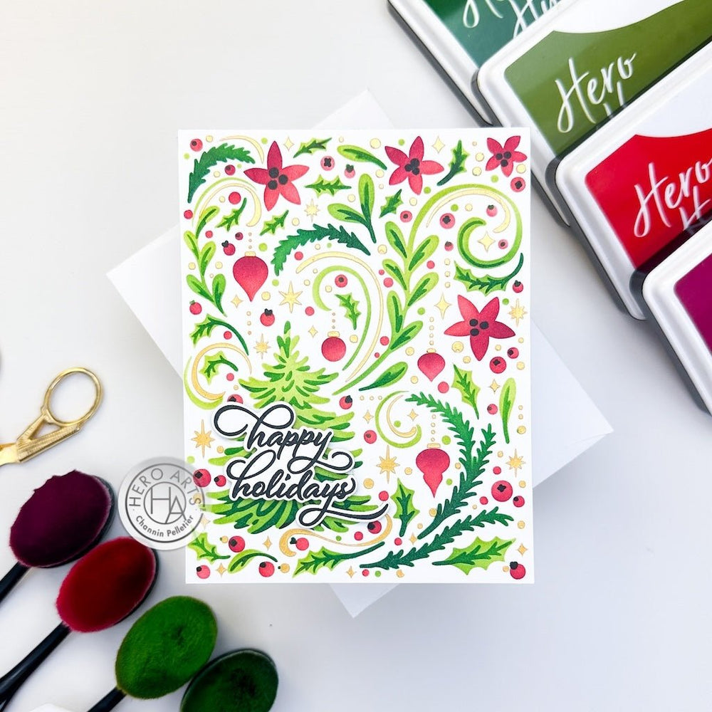 Christmas Tree Layering Stencils of the Month - October  2024