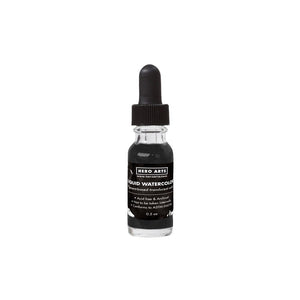Liquid Watercolor Black