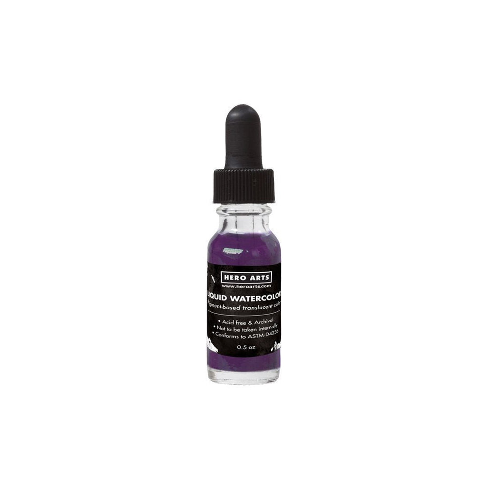 Liquid Watercolor Purple