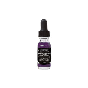 Liquid Watercolor Purple