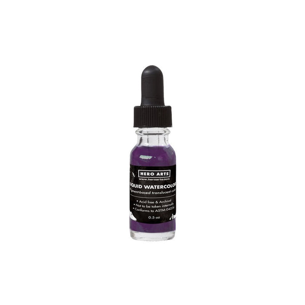 Liquid Watercolor Purple