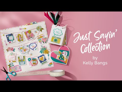 Just Sayin' Embellishment Bundle from the Just Sayin' Collection by Kelly Bangs