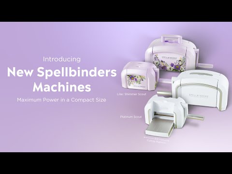 Exclusive Lilac Shimmer Platinum 6 Die Cutting & Embossing Machine - 6" Platform