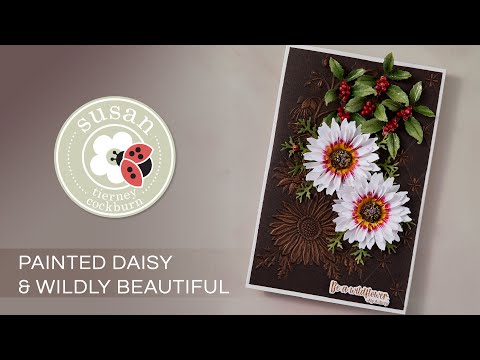 Wildly Beautiful 3D Embossing Folder by Susan Tierney-Cockburn