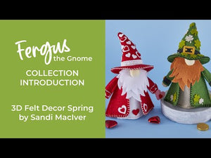 Spring Embellishments Felt Décor Etched Dies by Sandi MacIver