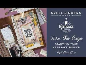 Reminiscence Book 10 Patterned Cardstock by Esther Glas