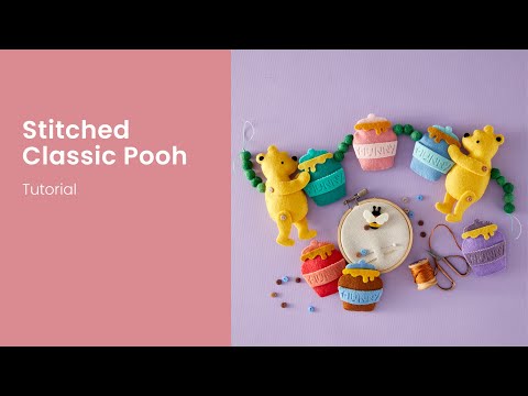 Stitched Classic Pooh Etched Dies