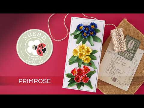 Primrose Etched Dies by Susan Tierney-Cockburn