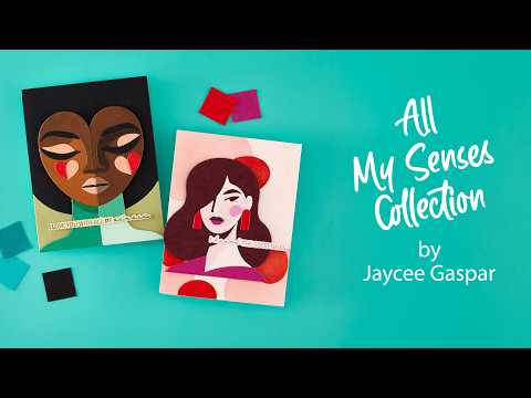 Whisper Weave Press + Foil Plate & Die Set by Jaycee Gaspar