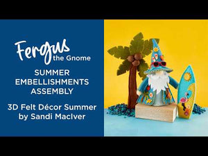 Summer Embellishments Etched Dies by Sandi MacIver