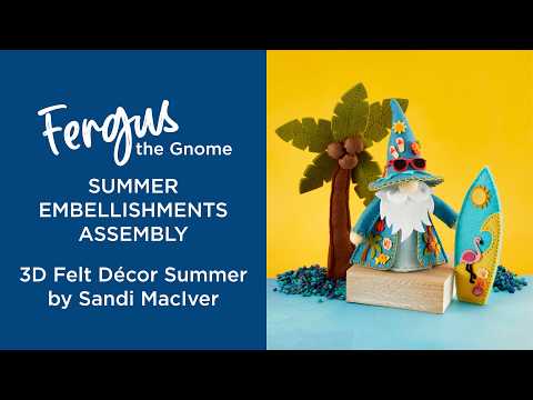 Summer Embellishments Etched Dies by Sandi MacIver