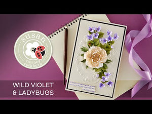 The Poet's Garden Sentiments Press + Foil Plate & Die Set by Susan Tierney-Cockburn
