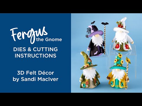 Fergus 3D Felt Decor Die Collection Bundle  by Sandi MacIver