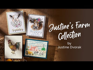 Cotton Ball BetterPress Plates from the Justine's Farm Collection by Justine Dvorak