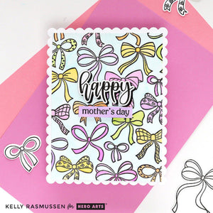 Bows Galore Cling Stamp of the Month - March 2025