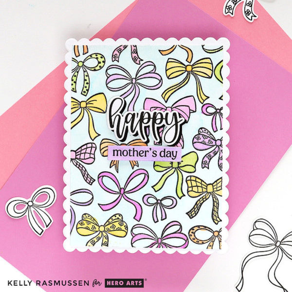 Bows Galore Cling Stamp of the Month - March 2025