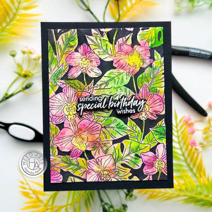 Orchids Cling of the Month - August 2024
