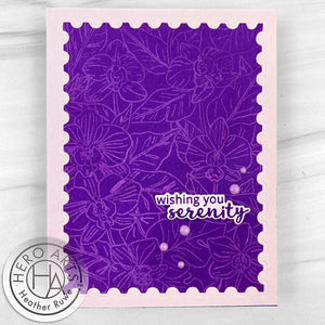 Orchids Cling of the Month - August 2024
