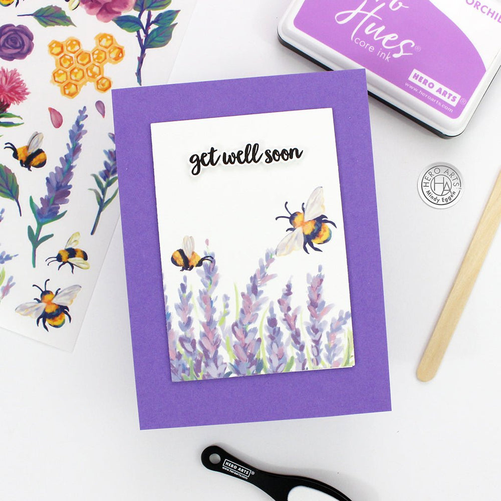 Bees and Florals Hero Transfers