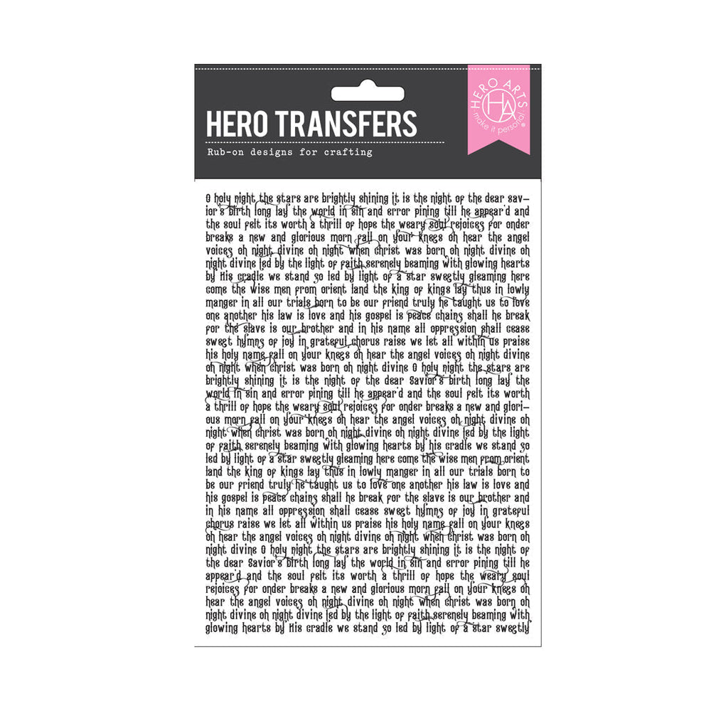 Holiday Collage Hero Transfers