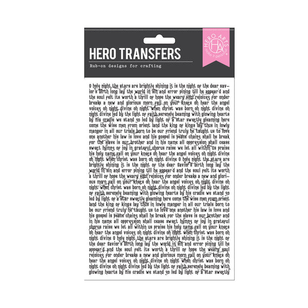 Holiday Collage Hero Transfers
