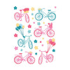 Floral & Balloon Bicycles Hero Transfers