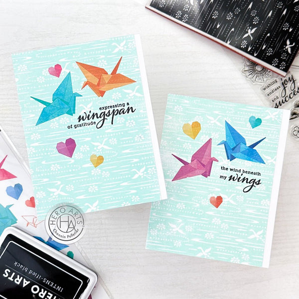 Origami Cranes Hero Transfers