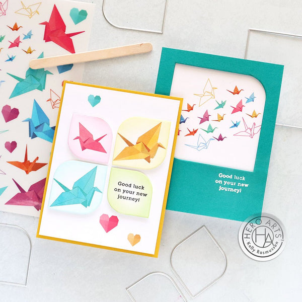 Origami Cranes Hero Transfers