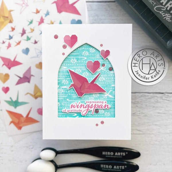 Origami Cranes Hero Transfers