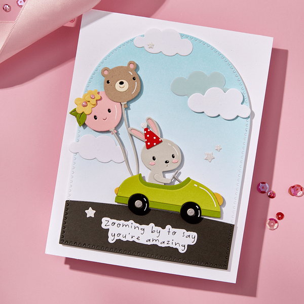 Go Kart Go Etched Dies
