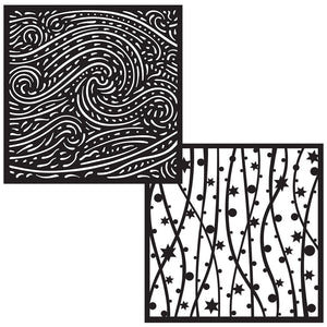 Celebration Swirls Stencil Pairs