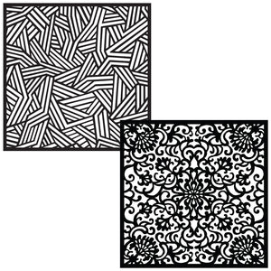 Kaleidescope Stencil Pairs