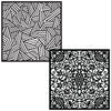 Kaleidescope Stencil Pairs