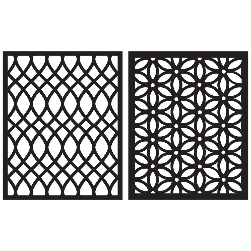 SA150 Abstract Lines Stencil Pairs